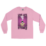 Long Sleeve Pink Smoke Shirt